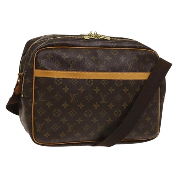 LOUIS VUITTON Monogram Reporter GM Shoulder Bag - Picture 1 of 14